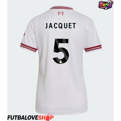 Dres Liverpool Jeremy Jacquet #5 Preč pre Ženy 2026-27 Krátky Rukáv